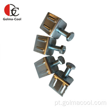 Sistema HVAC flange de aço galvanizado G-Clamp para duto
